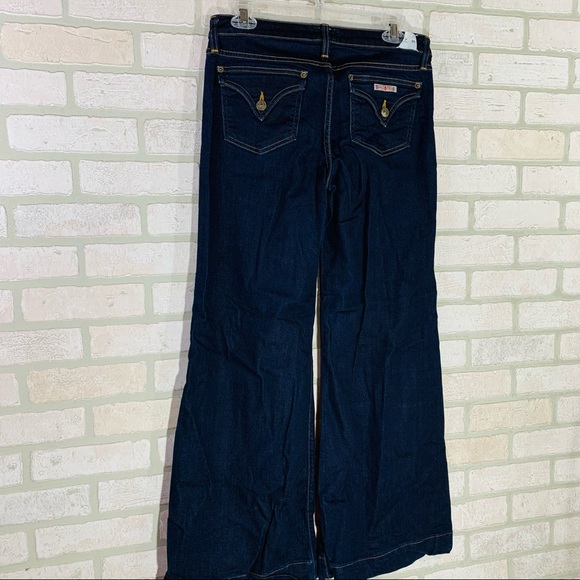 Hudson Gwen Wide Leg Flare Jeans Size 28 - Picture 8 of 11